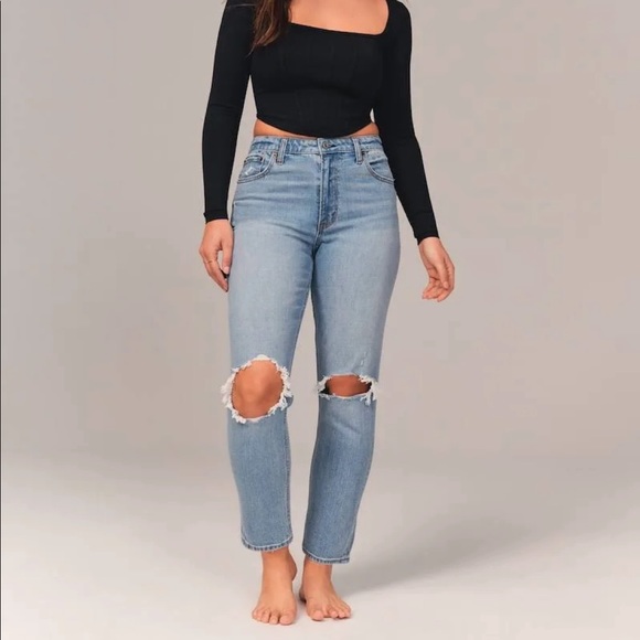 Curve Love High rise Mom Jean - Picture 4 of 4